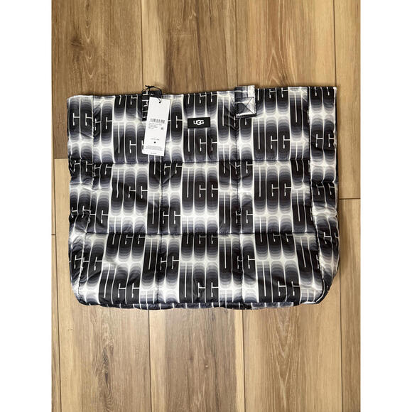 UGG Handbags - NWT! UGG Ellory Puff Tote Bag in Wavelength Black